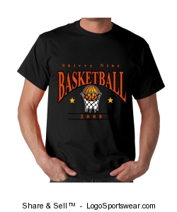 Basketball T-shirt Design Zoom